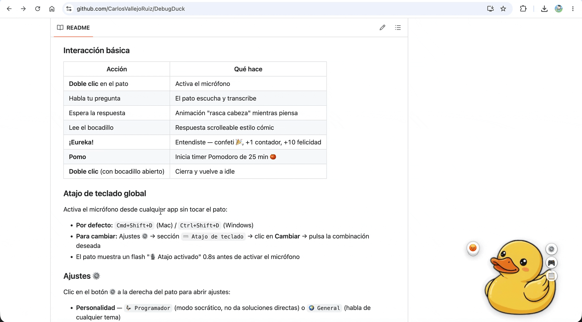 DebugDuck preview
